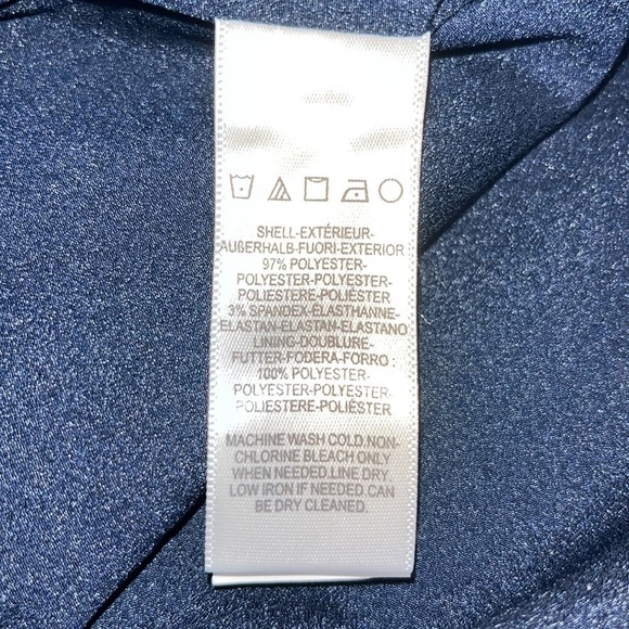 Dress The Population Louisa Butterfly Sleeve Cocktail Dress Navy XS - Picture 13 of 14